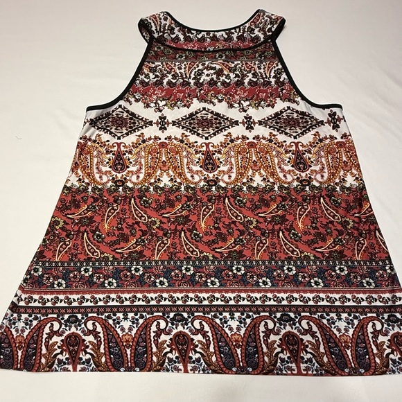 APT.9 Bohemian Paisley Tank Top Sz XL - Picture 2 of 6